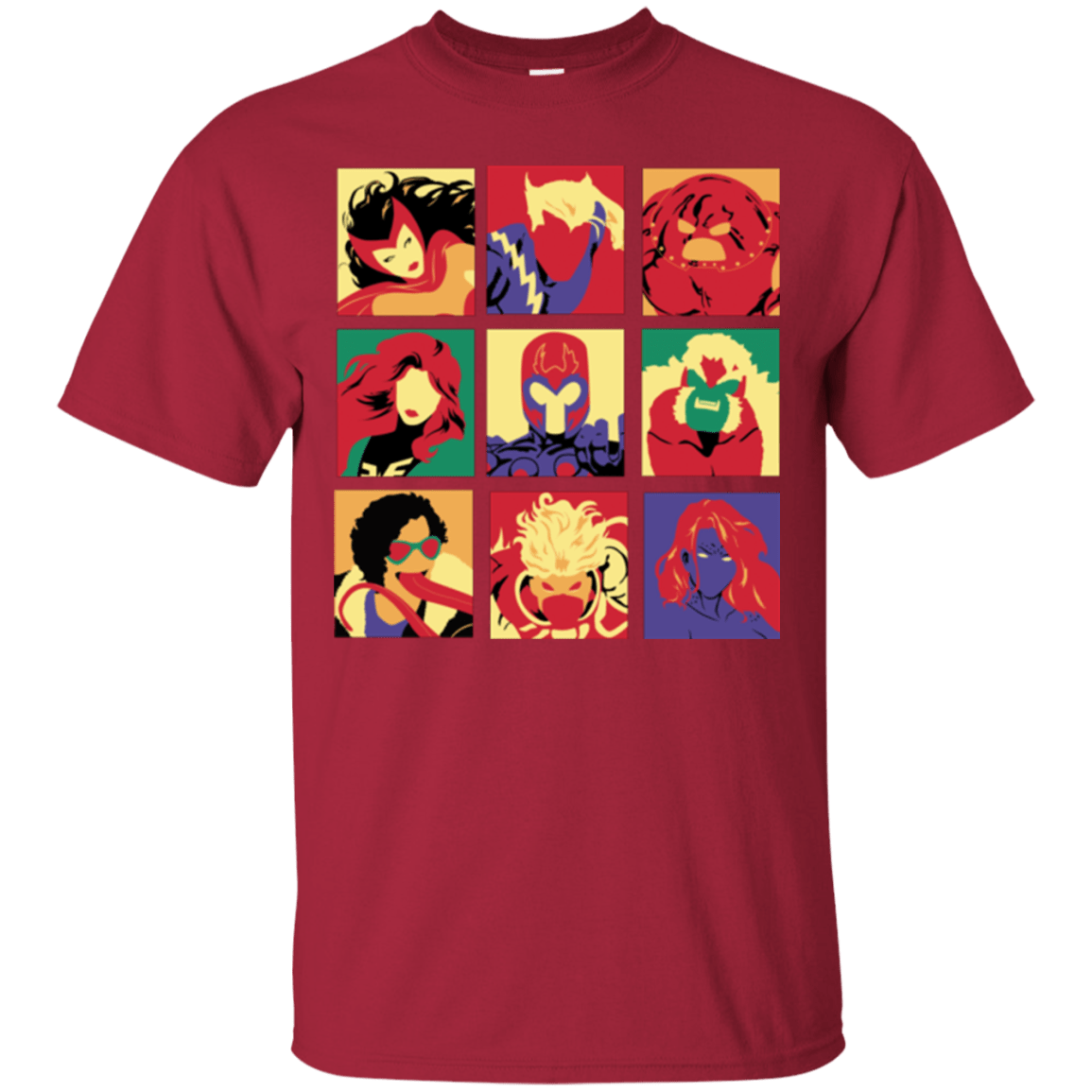 T-Shirts Cardinal / Small X villains pop T-Shirt