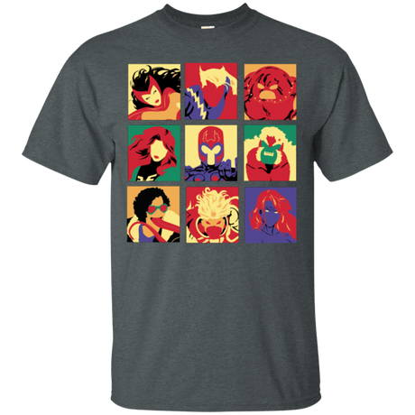 T-Shirts Dark Heather / Small X villains pop T-Shirt