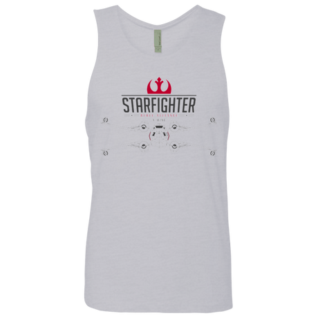 T-Shirts Heather Grey / Small X Wing Men's Premium Tank Top