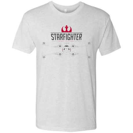 T-Shirts Heather White / Small X Wing Men's Triblend T-Shirt