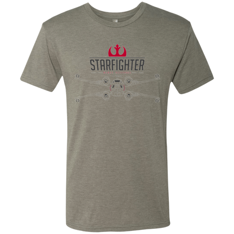 T-Shirts Venetian Grey / Small X Wing Men's Triblend T-Shirt