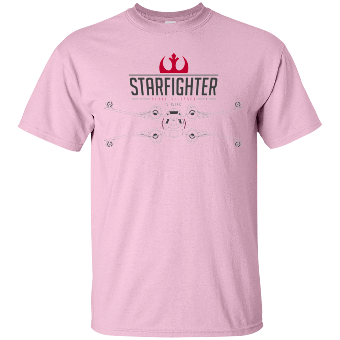 T-Shirts Light Pink / Small X Wing T-Shirt