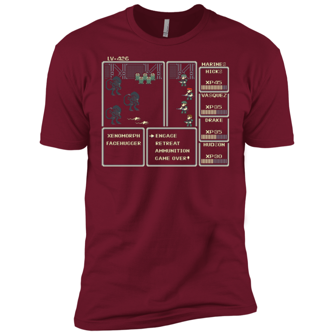 T-Shirts Cardinal / X-Small Xeno RPG Men's Premium T-Shirt