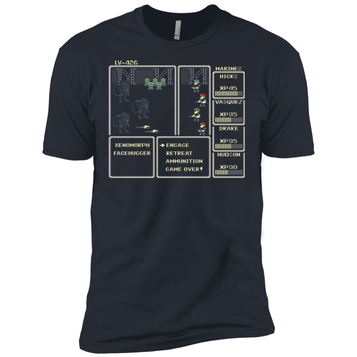T-Shirts Indigo / X-Small Xeno RPG Men's Premium T-Shirt