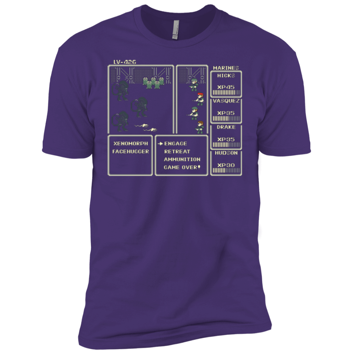 T-Shirts Purple / X-Small Xeno RPG Men's Premium T-Shirt