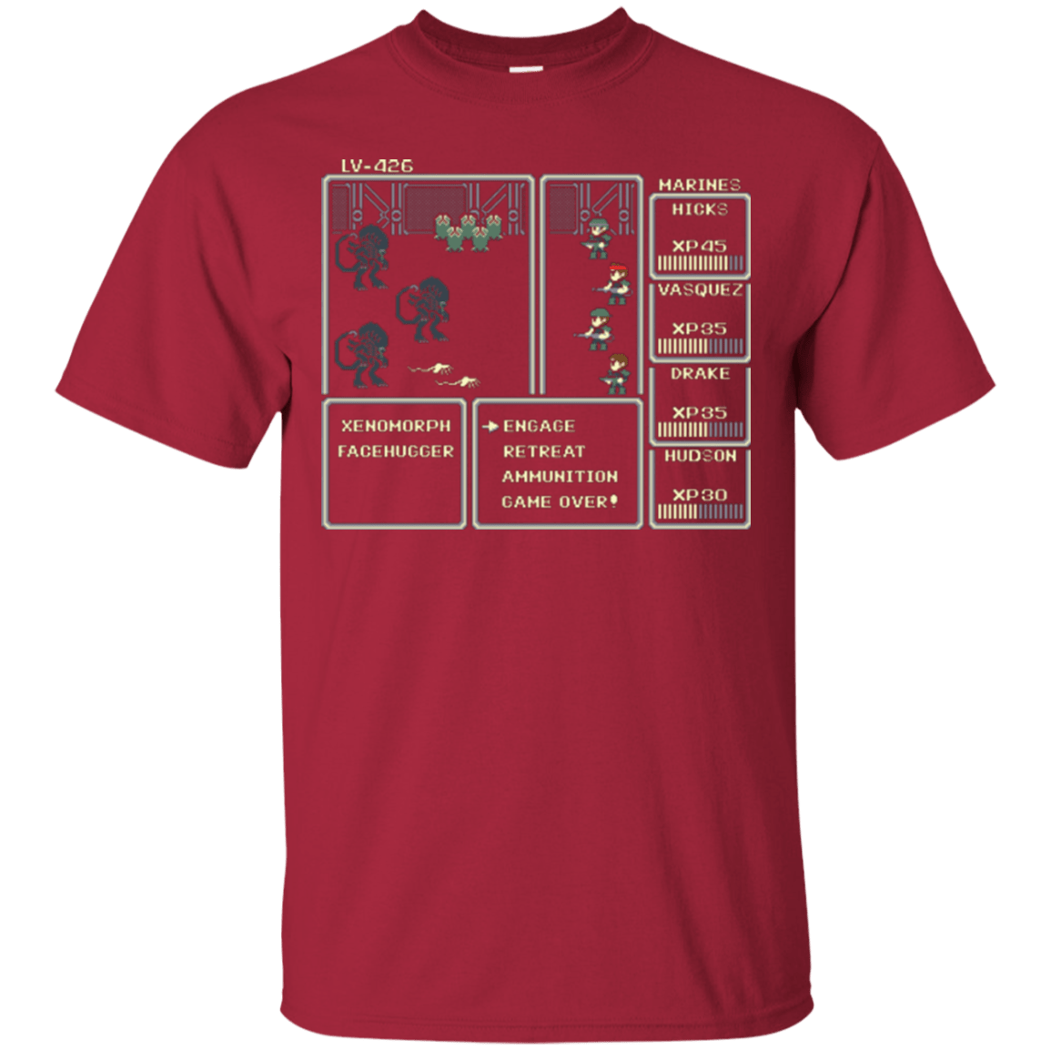 T-Shirts Cardinal / Small Xeno RPG T-Shirt