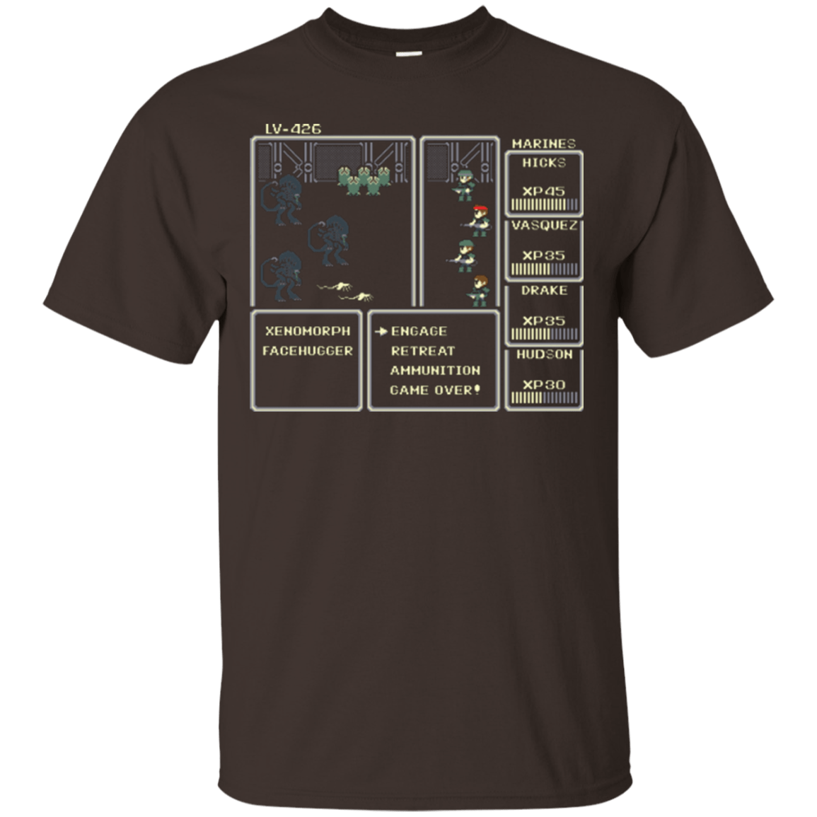 T-Shirts Dark Chocolate / Small Xeno RPG T-Shirt