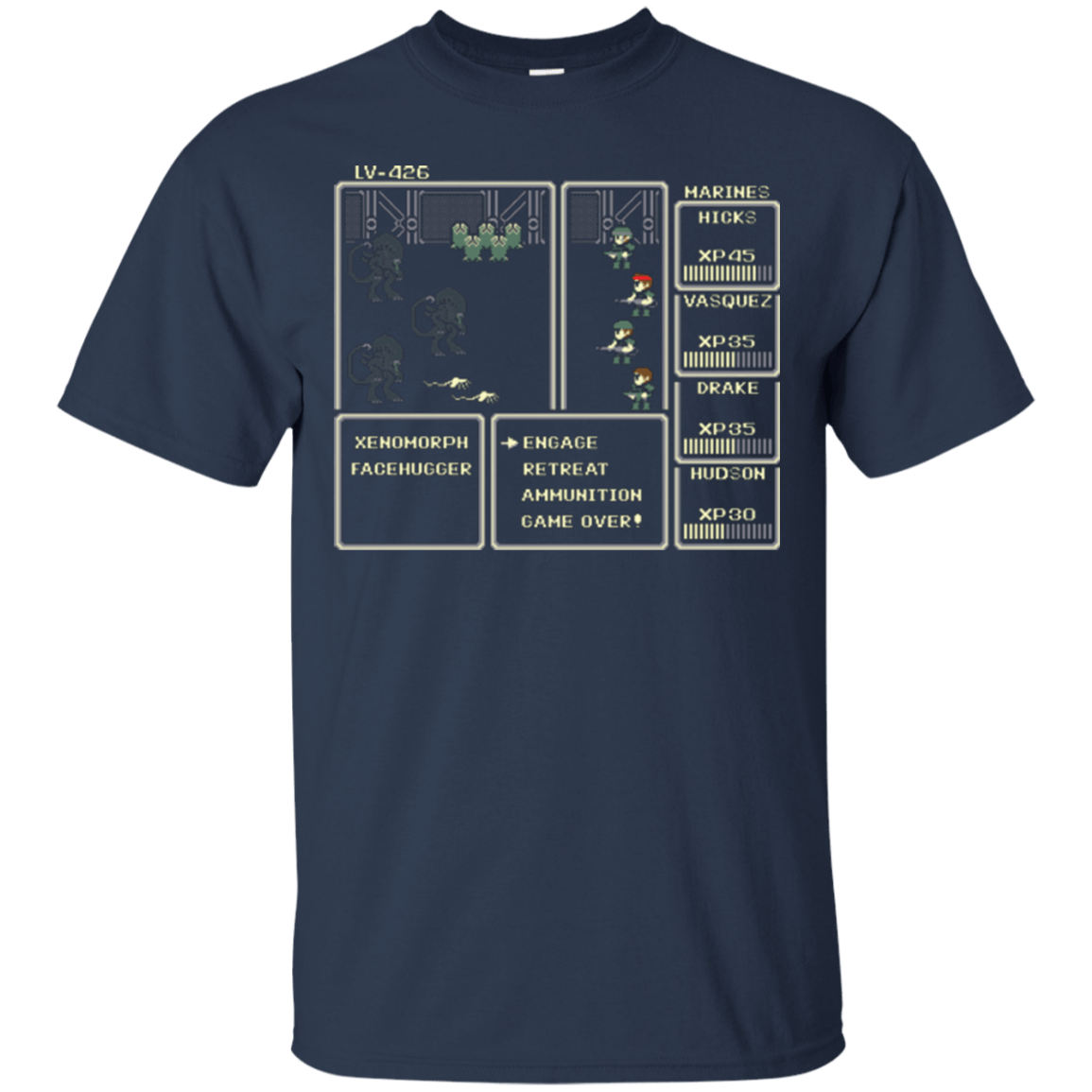 T-Shirts Navy / Small Xeno RPG T-Shirt