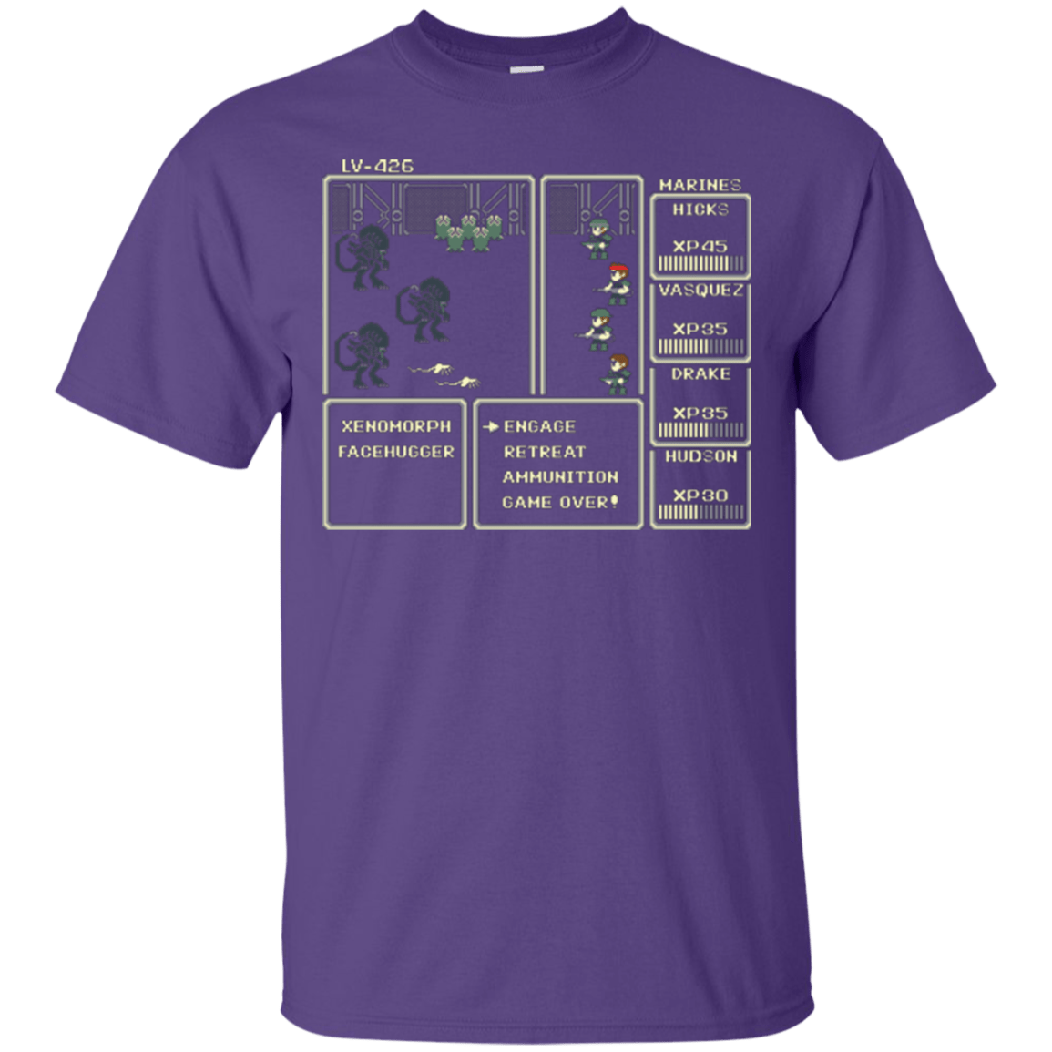 T-Shirts Purple / Small Xeno RPG T-Shirt