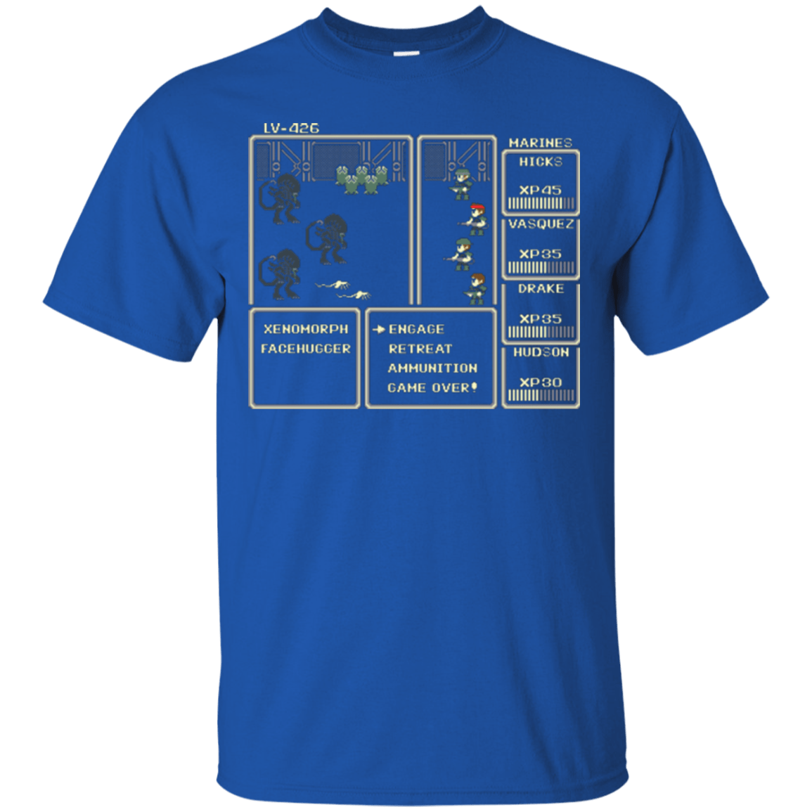 T-Shirts Royal / Small Xeno RPG T-Shirt