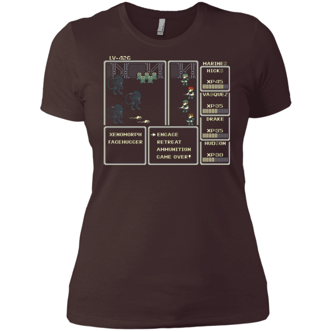 T-Shirts Dark Chocolate / X-Small Xeno RPG Women's Premium T-Shirt