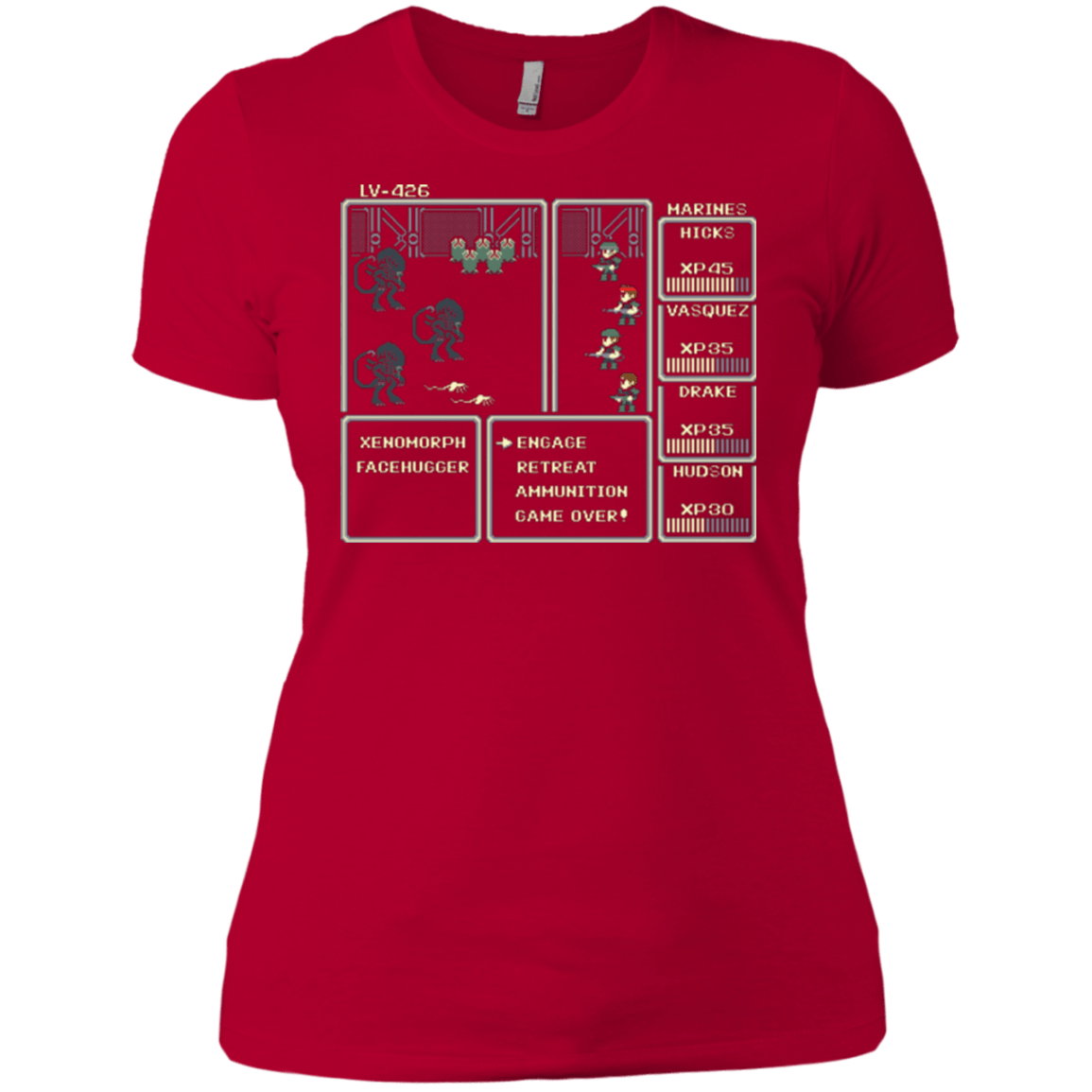 T-Shirts Red / X-Small Xeno RPG Women's Premium T-Shirt