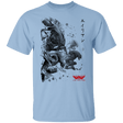 T-Shirts Light Blue / YXS Xenomorphs Invasion sumi-e Youth T-Shirt