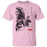 T-Shirts Light Pink / YXS Xenomorphs Invasion sumi-e Youth T-Shirt