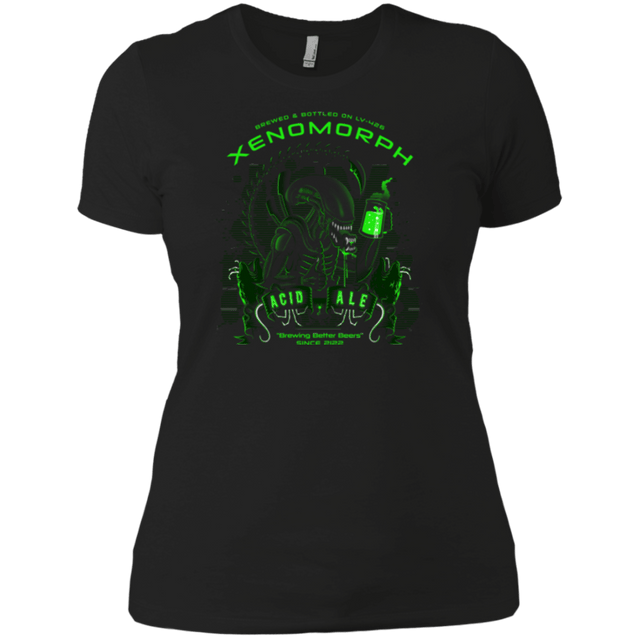 T-Shirts Black / X-Small Xenos Acid Ale Women's Premium T-Shirt