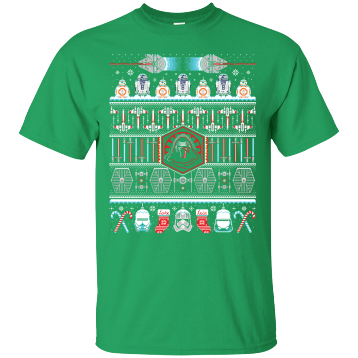 T-Shirts Irish Green / Small Xmas Awakens T-Shirt