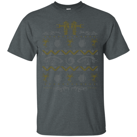 T-Shirts Dark Heather / Small Xmas Bug Hunt T-Shirt