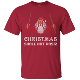 T-Shirts Cardinal / Small Xmas shall not pass T-Shirt