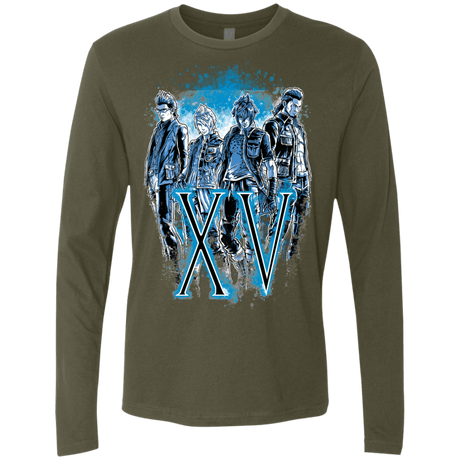 T-Shirts Military Green / Small XV Men's Premium Long Sleeve