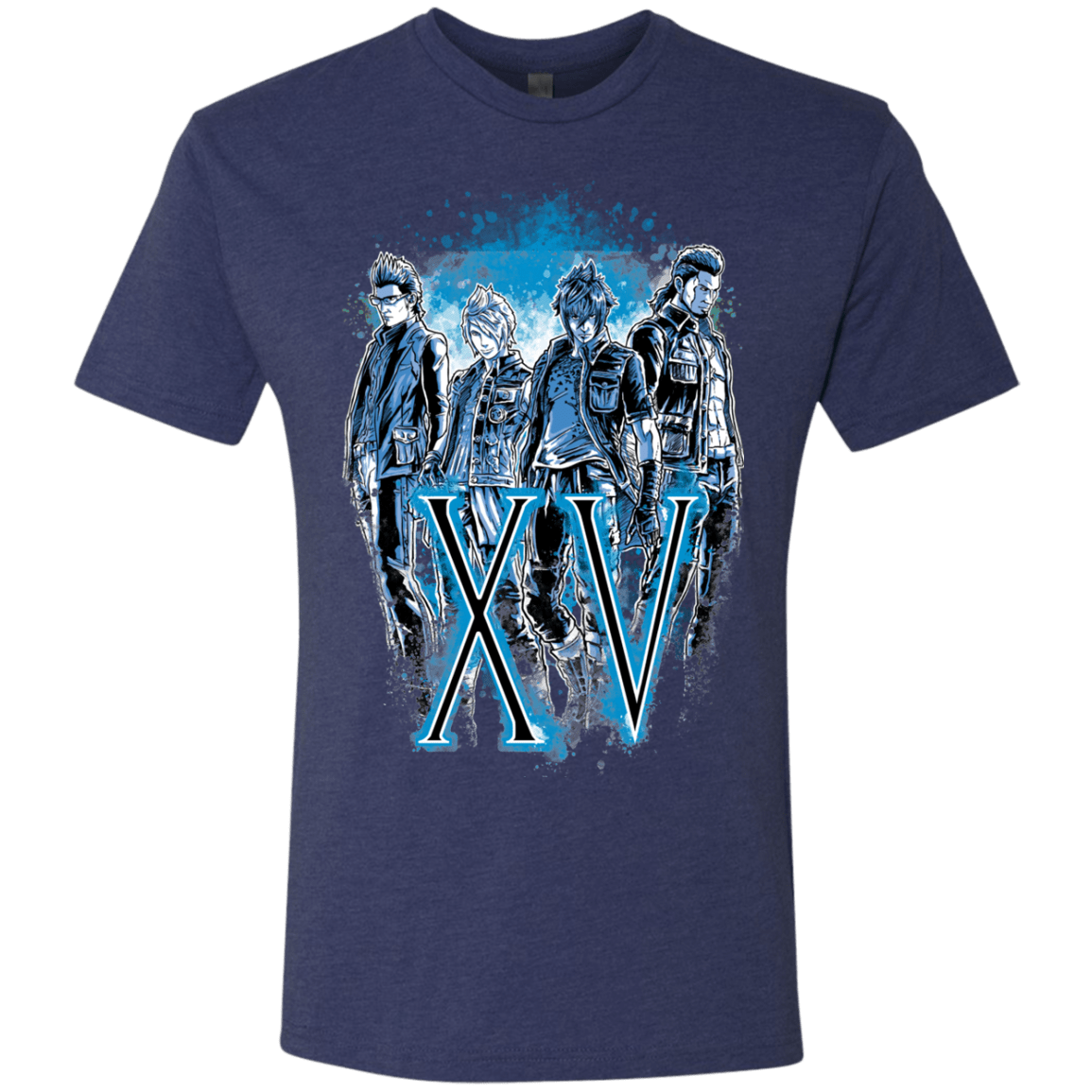 T-Shirts Vintage Navy / Small XV Men's Triblend T-Shirt