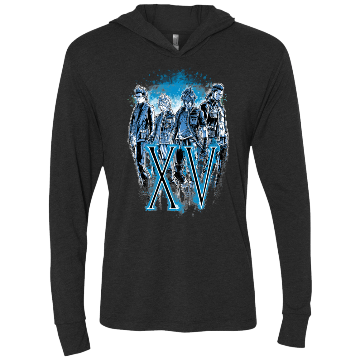 XV Triblend Long Sleeve Hoodie Tee