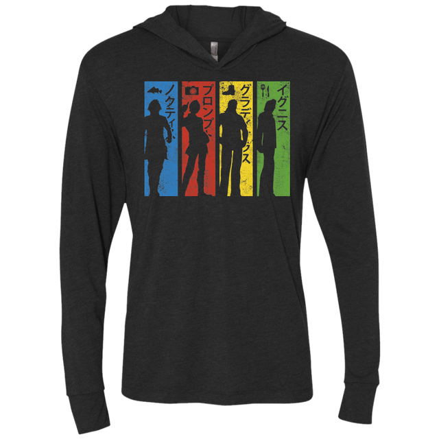 T-Shirts Vintage Black / X-Small XV Triblend Long Sleeve Hoodie Tee