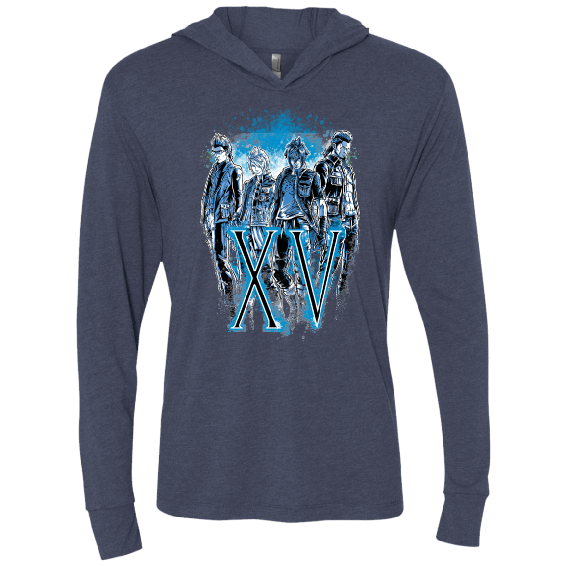 XV Triblend Long Sleeve Hoodie Tee