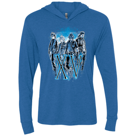 T-Shirts Vintage Royal / X-Small XV Triblend Long Sleeve Hoodie Tee