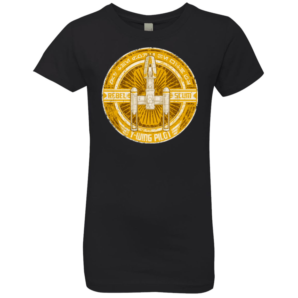 T-Shirts Black / YXS Y-Wing Scum Girls Premium T-Shirt