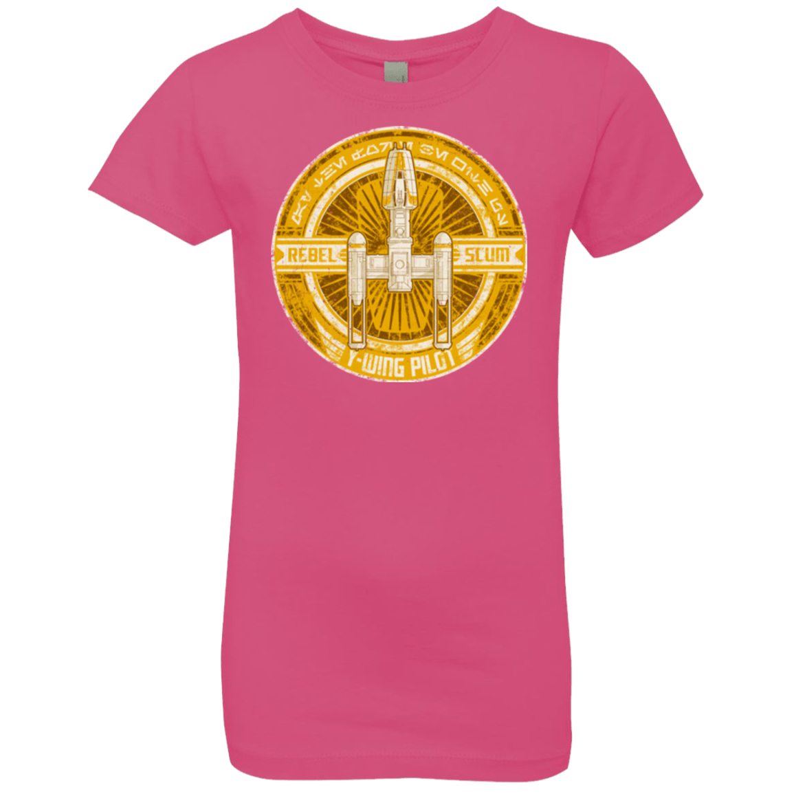 T-Shirts Hot Pink / YXS Y-Wing Scum Girls Premium T-Shirt