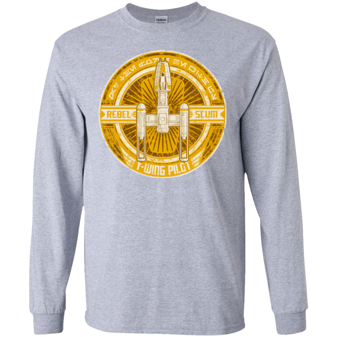 T-Shirts Sport Grey / S Y-Wing Scum Men's Long Sleeve T-Shirt