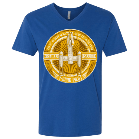 T-Shirts Royal / X-Small Y-Wing Scum Men's Premium V-Neck