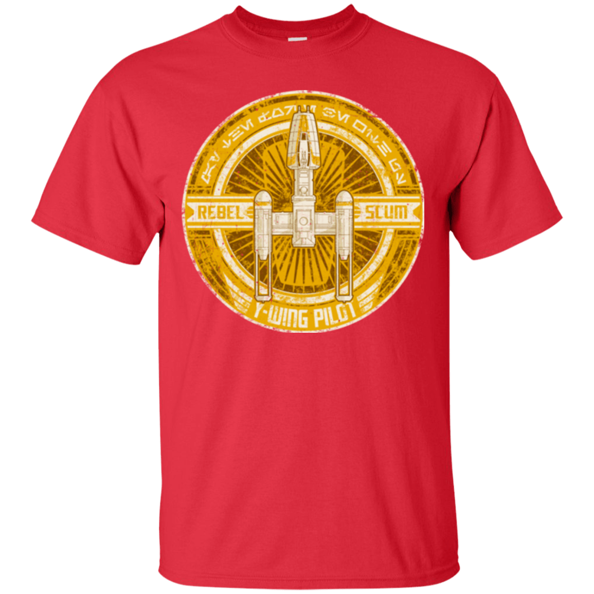 T-Shirts Red / S Y-Wing Scum T-Shirt