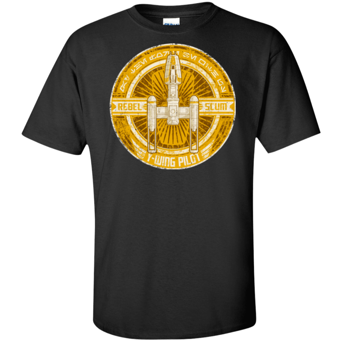 T-Shirts Black / XLT Y-Wing Scum Tall T-Shirt