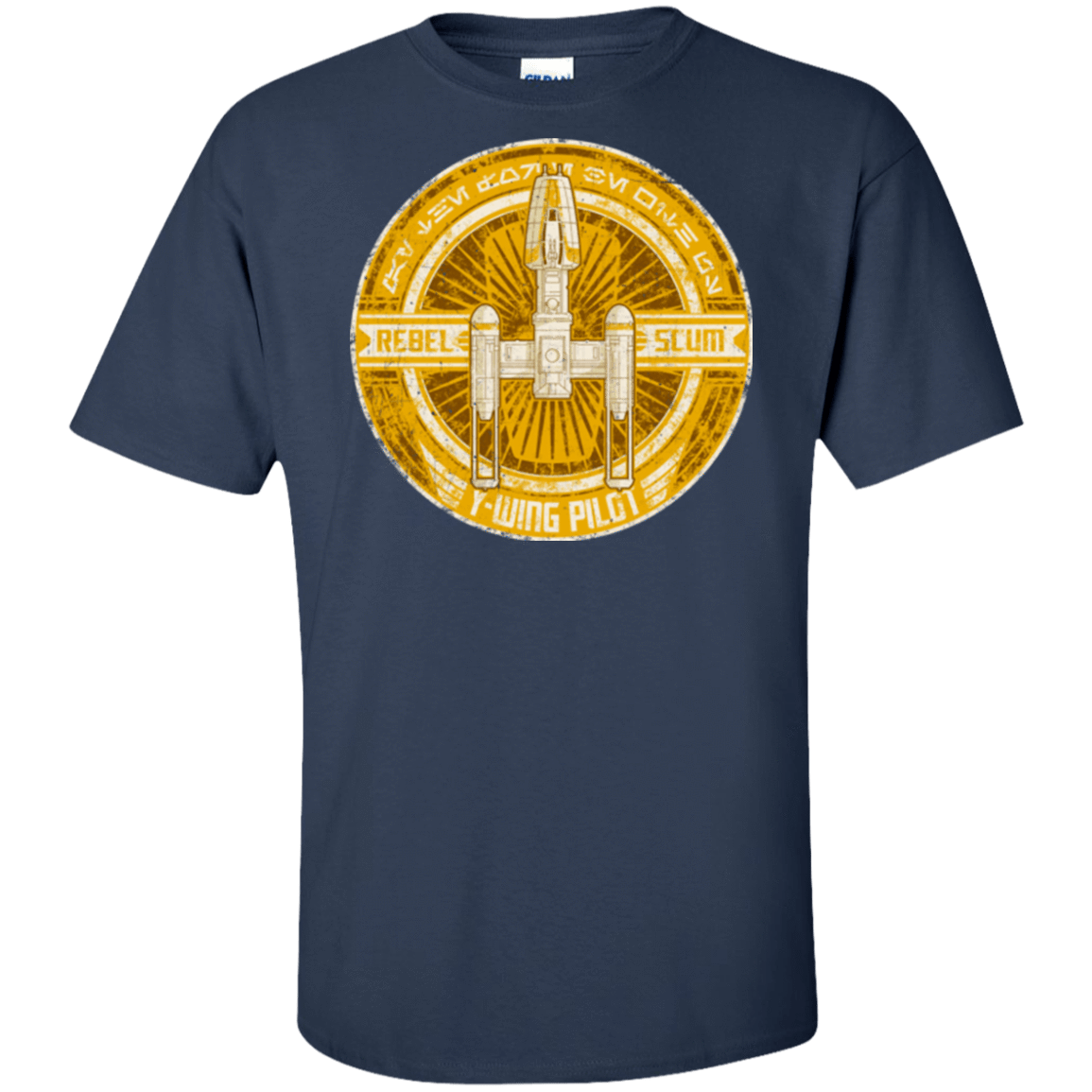 T-Shirts Navy / XLT Y-Wing Scum Tall T-Shirt