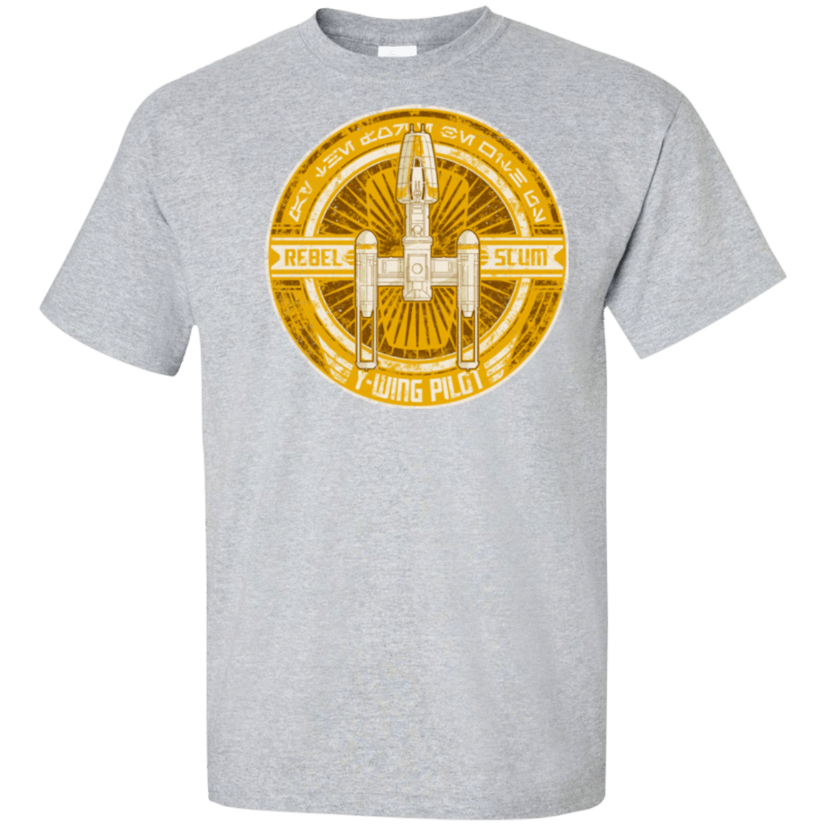 T-Shirts Sport Grey / XLT Y-Wing Scum Tall T-Shirt