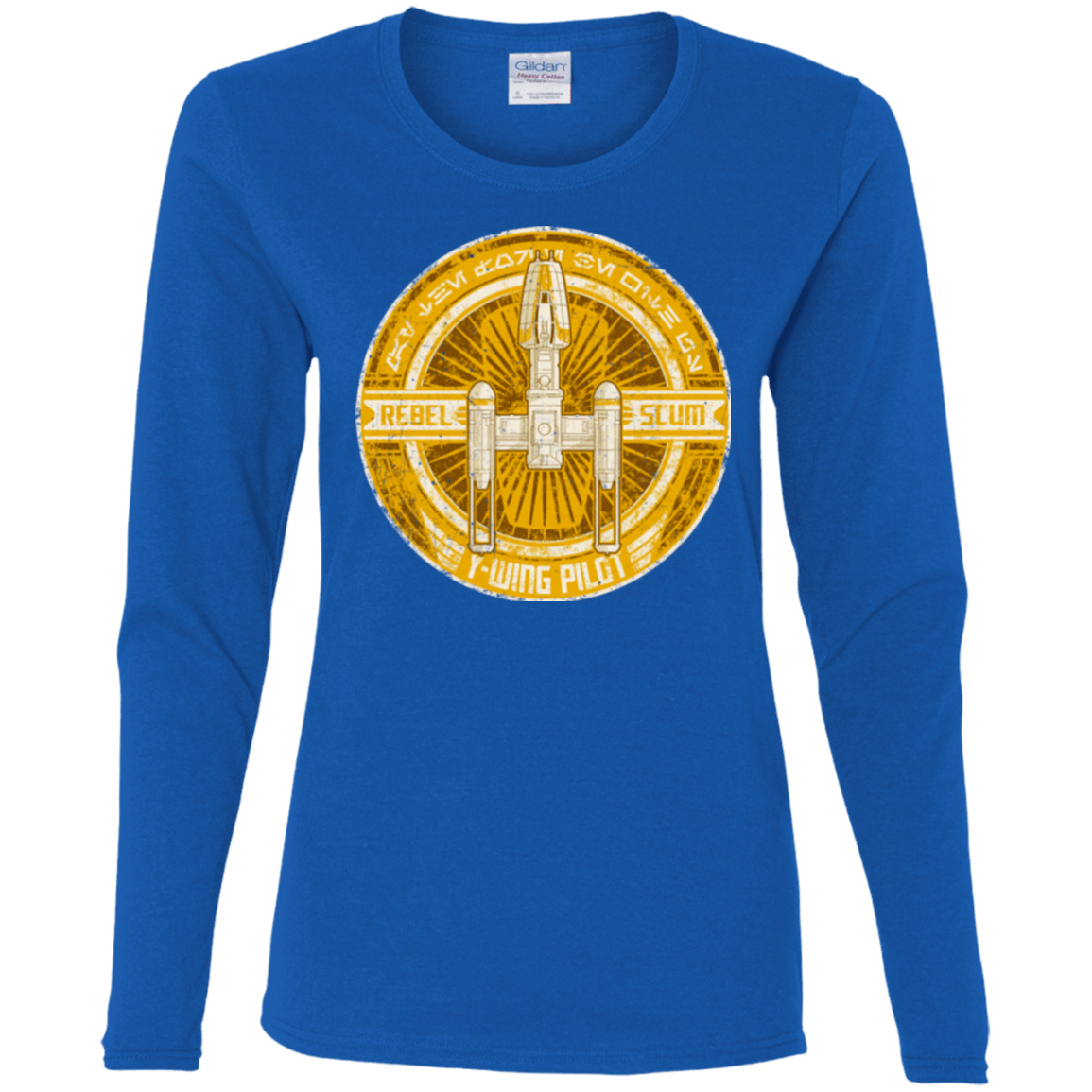 T-Shirts Royal / S Y-Wing Scum Women's Long Sleeve T-Shirt