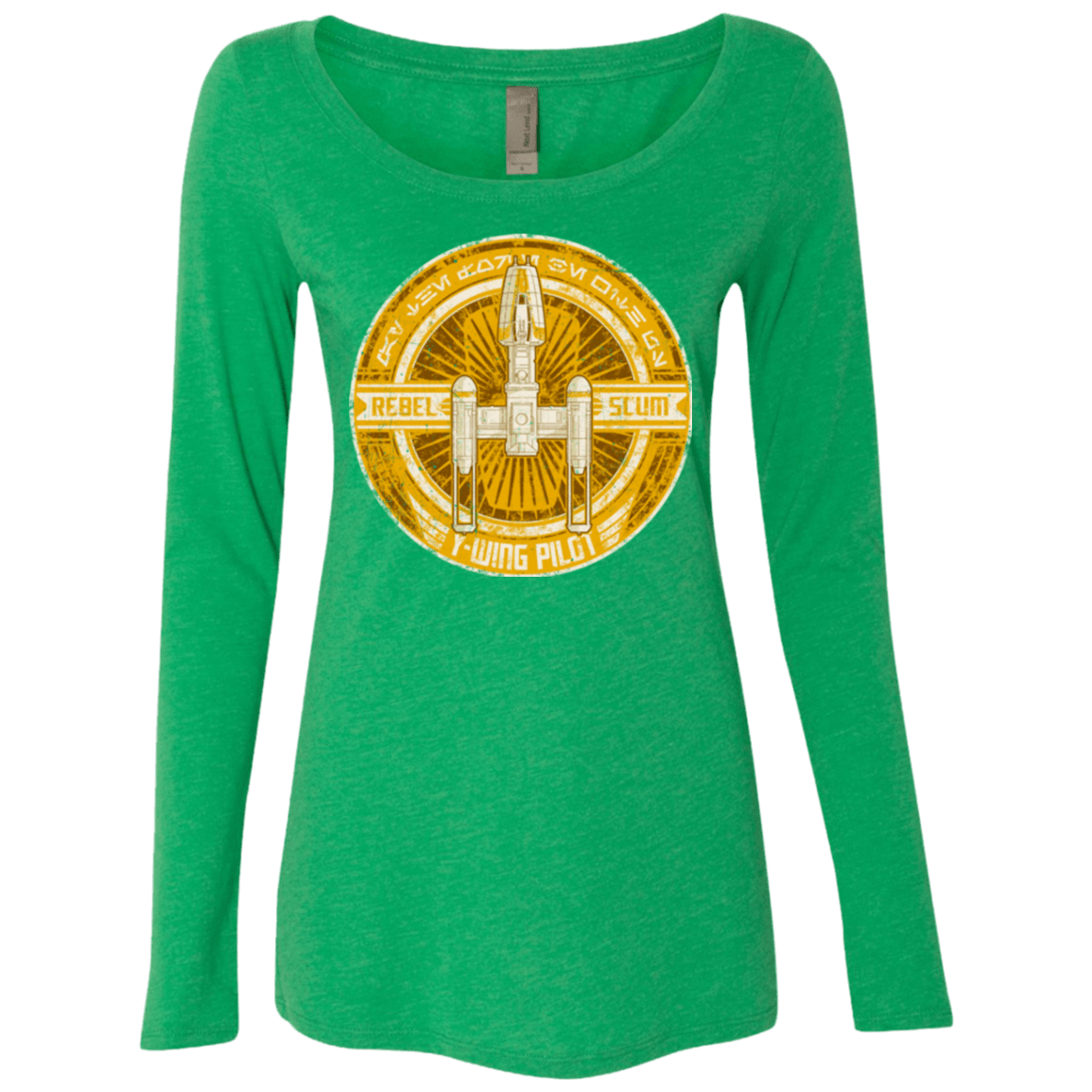 Y-Wing Scum Women's Triblend Long Sleeve Shirt