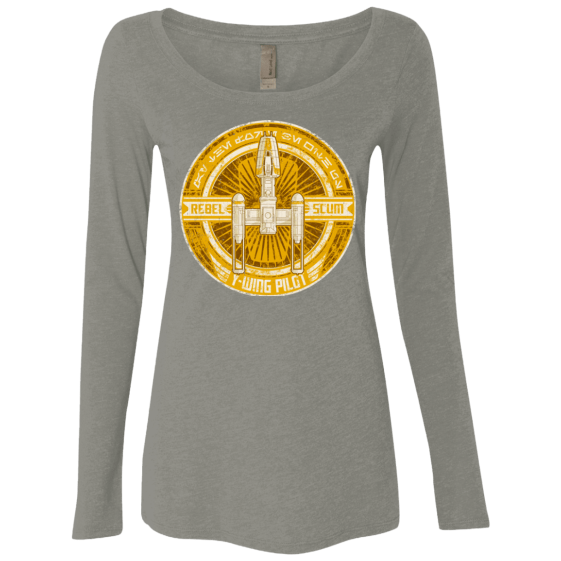 Y-Wing Scum Women's Triblend Long Sleeve Shirt