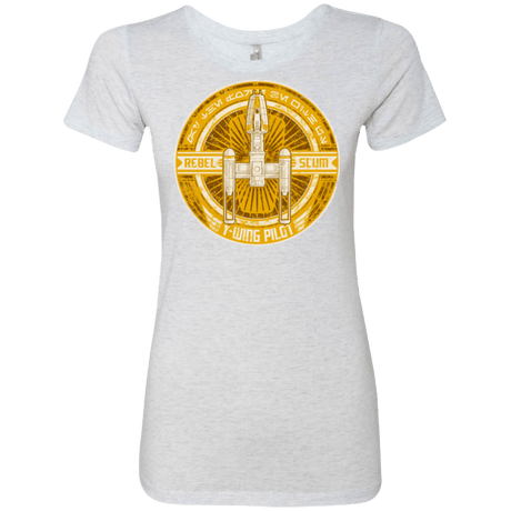 T-Shirts Heather White / S Y-Wing Scum Women's Triblend T-Shirt