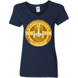 T-Shirts Navy / S Y-Wing Scum Women's V-Neck T-Shirt