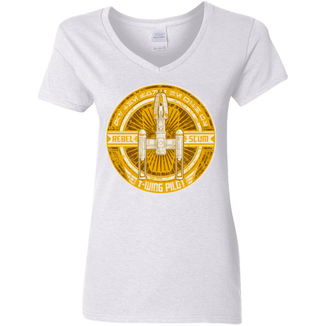 T-Shirts White / S Y-Wing Scum Women's V-Neck T-Shirt