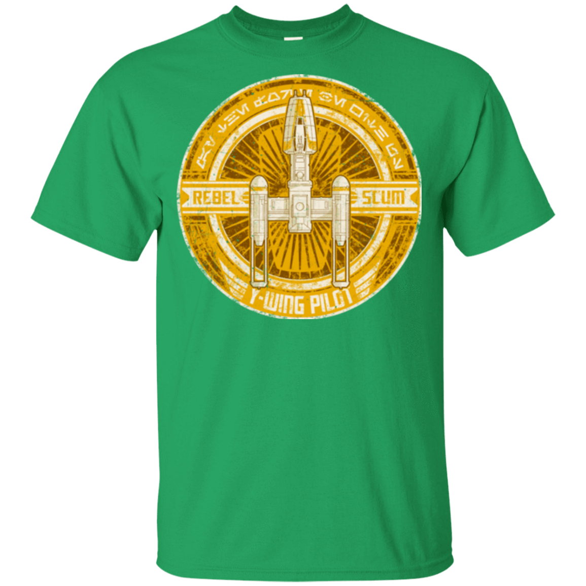 T-Shirts Irish Green / YXS Y-Wing Scum Youth T-Shirt