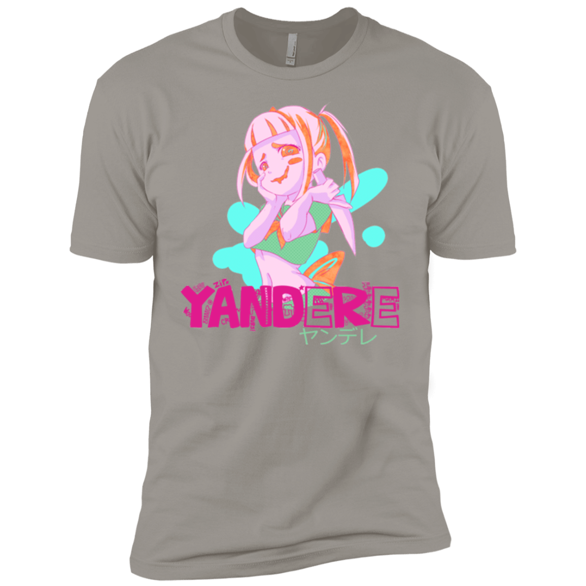 T-Shirts Light Grey / YXS Yandere Boys Premium T-Shirt