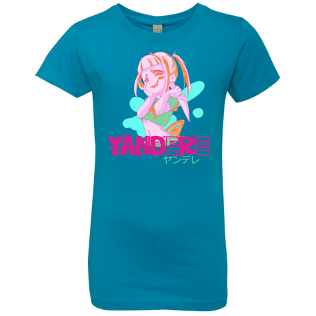 T-Shirts Turquoise / YXS Yandere Girls Premium T-Shirt