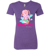 T-Shirts Purple Rush / Small Yandere Women's Triblend T-Shirt