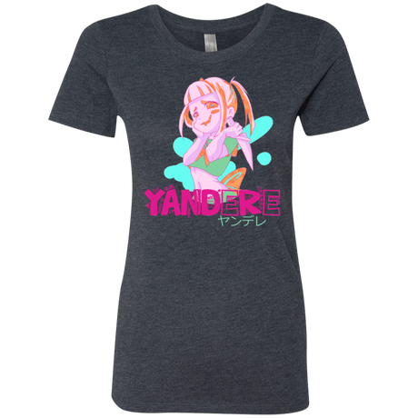 T-Shirts Vintage Navy / Small Yandere Women's Triblend T-Shirt