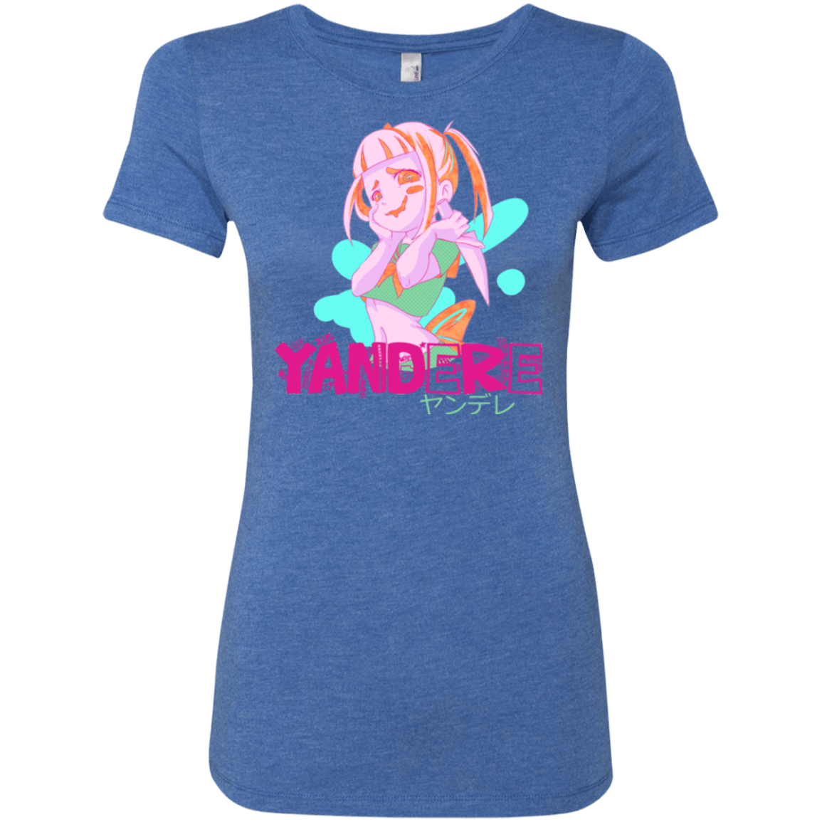 T-Shirts Vintage Royal / Small Yandere Women's Triblend T-Shirt