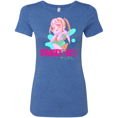 T-Shirts Vintage Royal / Small Yandere Women's Triblend T-Shirt