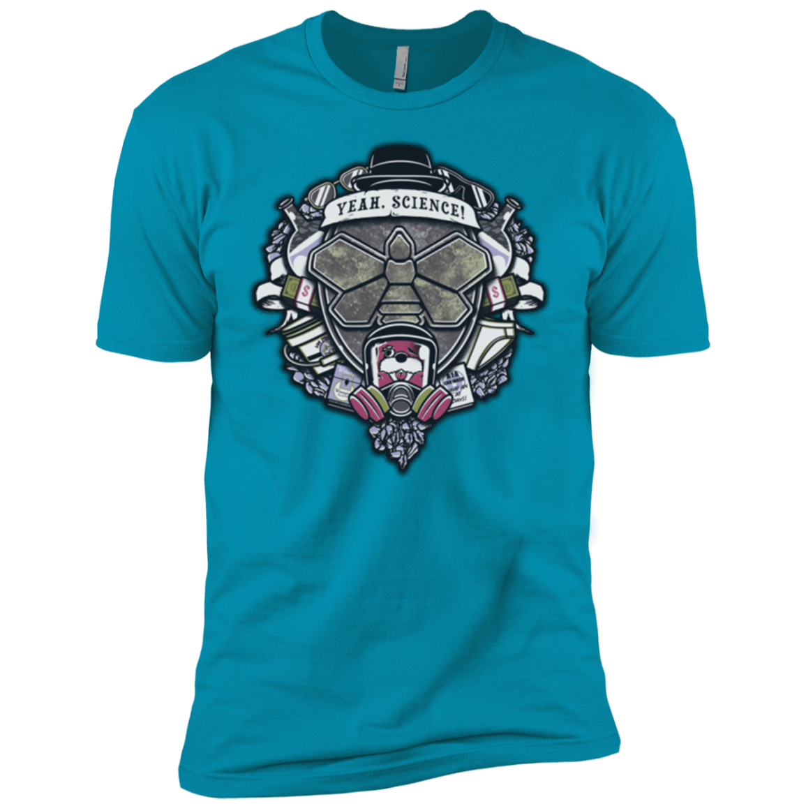 T-Shirts Turquoise / X-Small Yeah, Science! Men's Premium T-Shirt